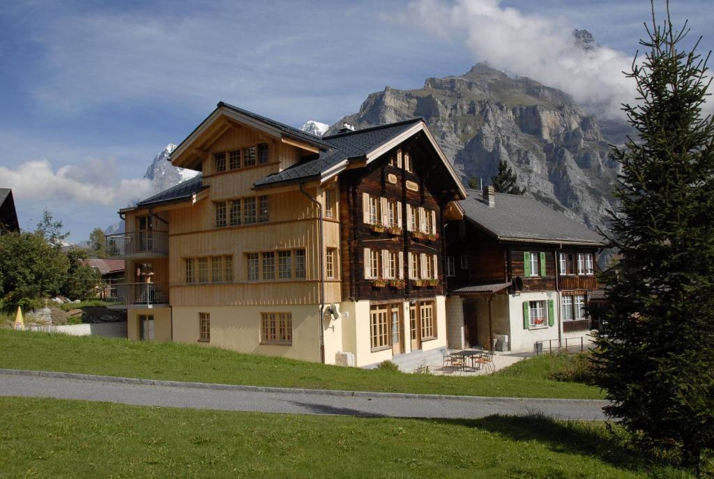 Ferienwohnung Alte Baeckerei Mürren Exteriör bild
